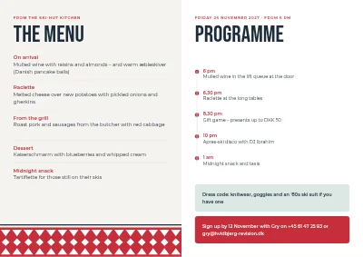 Page 2 of Christmas lunch with après-ski