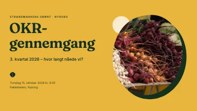 OKR-gennemgang — kvartal