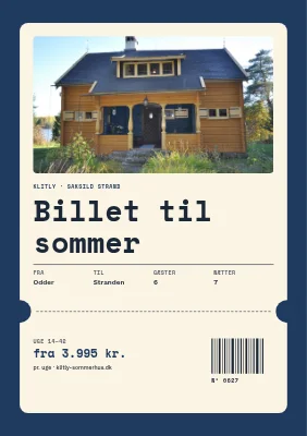Sommerhus til leje ved Odder