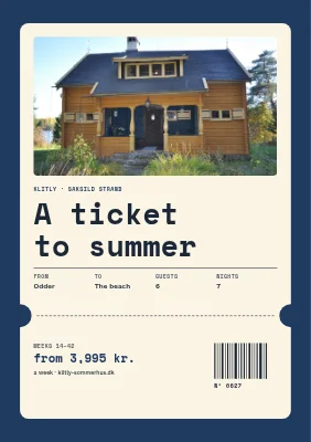 Summer house to rent near Odder