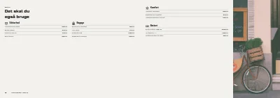 Side 18–19 af Produktguide for cykelforhandler med elcykler – 24 sider