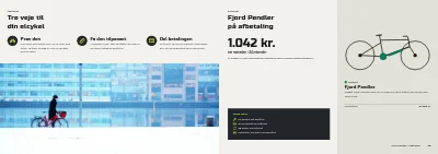 Side 22–23 af Produktguide for cykelforhandler med elcykler – 24 sider