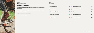 Side 2–3 af Produktguide for cykelforhandler med elcykler – 24 sider