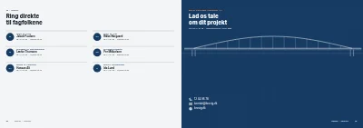 Side 30–31 af Virksomhedsprofil for rådgivende ingeniørfirma – 32 sider