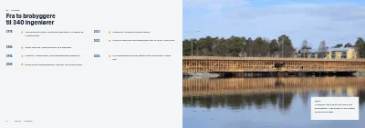 Side 6–7 af Virksomhedsprofil for rådgivende ingeniørfirma – 32 sider