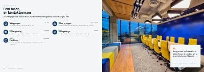 Side 10–11 af Virksomhedsprofil for rådgivende ingeniørfirma – 32 sider