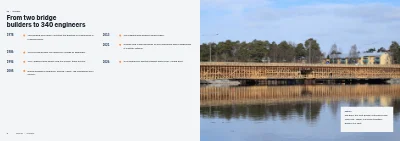 Pages 6–7 of Company profile for an engineering consultancy – 32 pages
