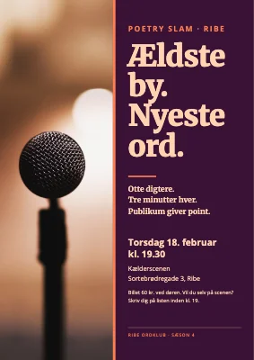Poetry slam i Ribe