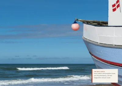 Pages 46–47 of Town guide for a coastal town – 96 pages