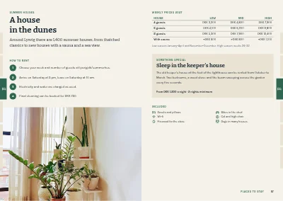 Pages 56–57 of Town guide for a coastal town – 96 pages