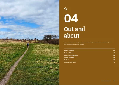 Pages 58–59 of Town guide for a coastal town – 96 pages