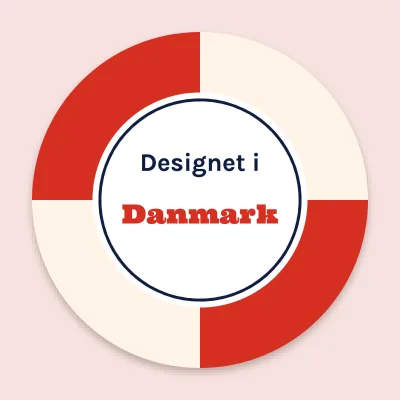 Designet i Danmark i felter
