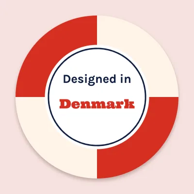 Designed in Denmark in quarters
