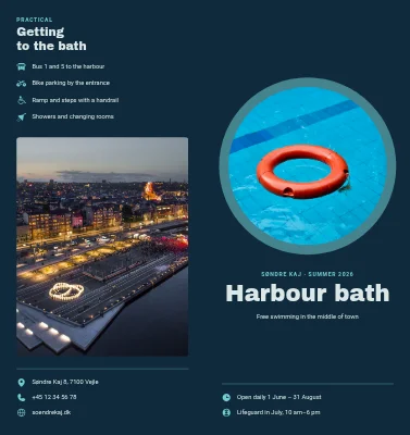 The harbour bath
