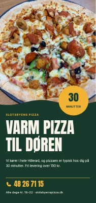 Pizzeria med levering i Hillerød