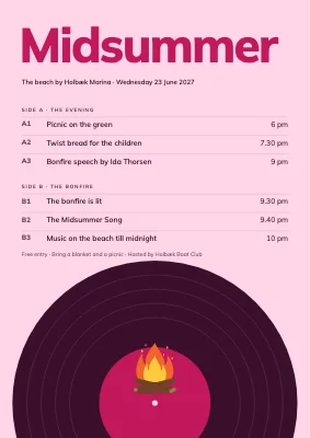 Midsummer Eve — the record and the bonfire