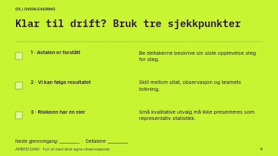 Side 4 av Fra intervju til innsikt