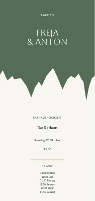 Rathaus-Hochzeit — Freja und Anton, Odense