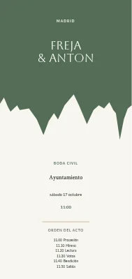 Boda en el ayuntamiento — Freja y Anton, Odense