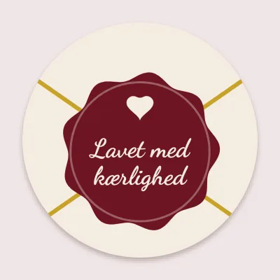 Lavet med kærlighed, laksegl