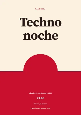 Noche techno en Frederikshavn