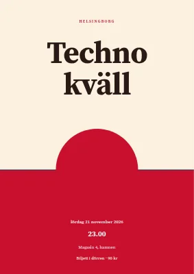 Technokväll i Frederikshavn