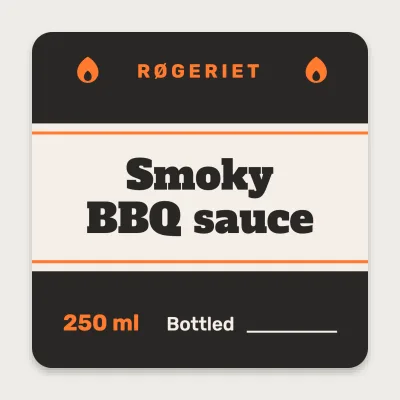 Smoky barbecue sauce