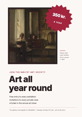 Art society — become a member