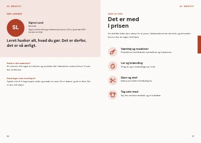 Side 26–27 af Kursuskatalog for aftenskole – 96 sider