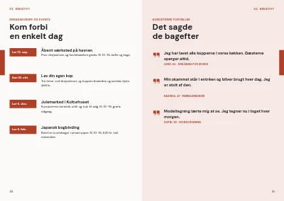 Side 30–31 af Kursuskatalog for aftenskole – 96 sider
