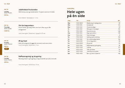 Side 52–53 af Kursuskatalog for aftenskole – 96 sider