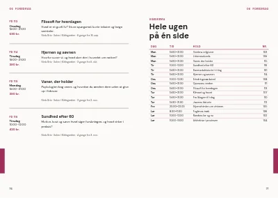 Side 76–77 af Kursuskatalog for aftenskole – 96 sider