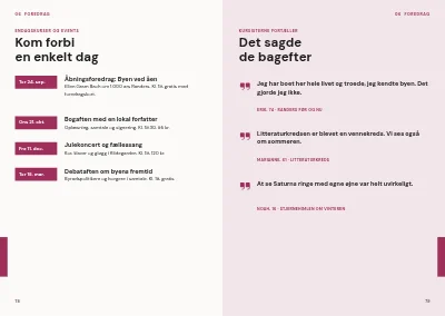 Side 78–79 af Kursuskatalog for aftenskole – 96 sider