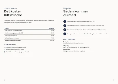 Side 86–87 af Kursuskatalog for aftenskole – 96 sider