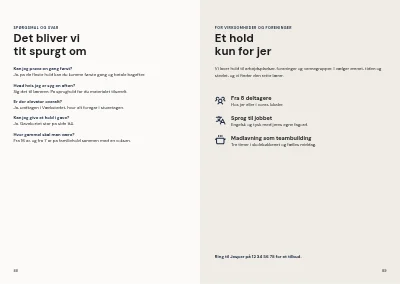Side 88–89 af Kursuskatalog for aftenskole – 96 sider