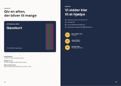 Side 94–95 af Kursuskatalog for aftenskole – 96 sider