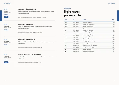 Side 16–17 af Kursuskatalog for aftenskole – 96 sider