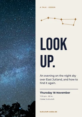 Talk on the night sky in Odder