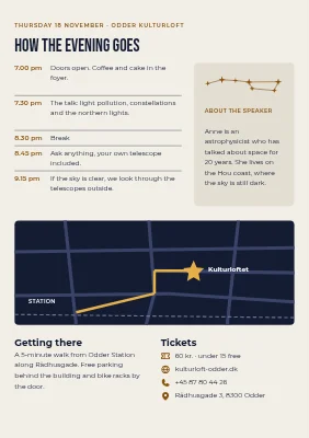 Page 2 of Talk on the night sky in Odder
