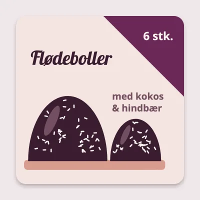 Flødeboller med kokos