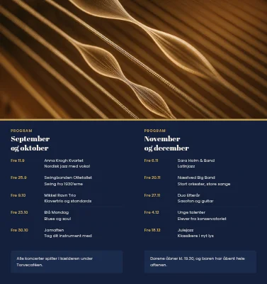 Side 2 af Jazzklubbens program