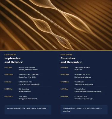 Page 2 of Jazz club programme