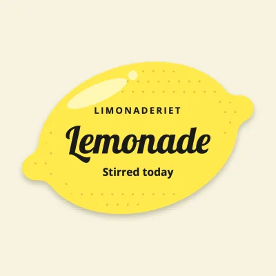The lemonade lemon