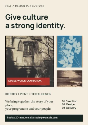 Culture deserves a strong identity
