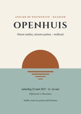 Open huis in Klitmøller — uitnodiging