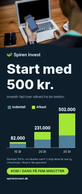 Roll-up til investering — start med 500 kr.