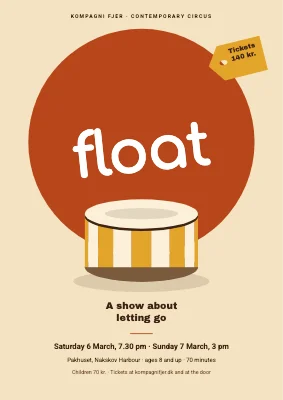 Contemporary circus in Nakskov — float