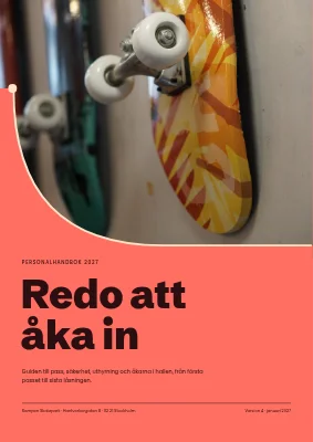Personalhandbok — skatepark