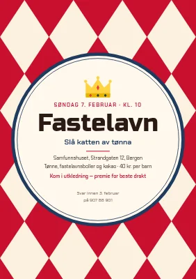 Fastelavn — slå katten av tønna