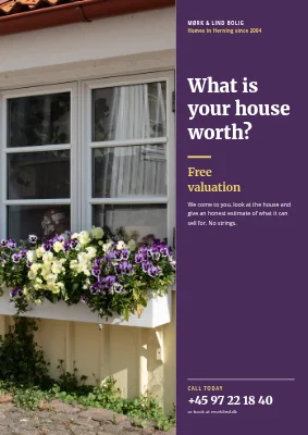 Free home valuation in Herning